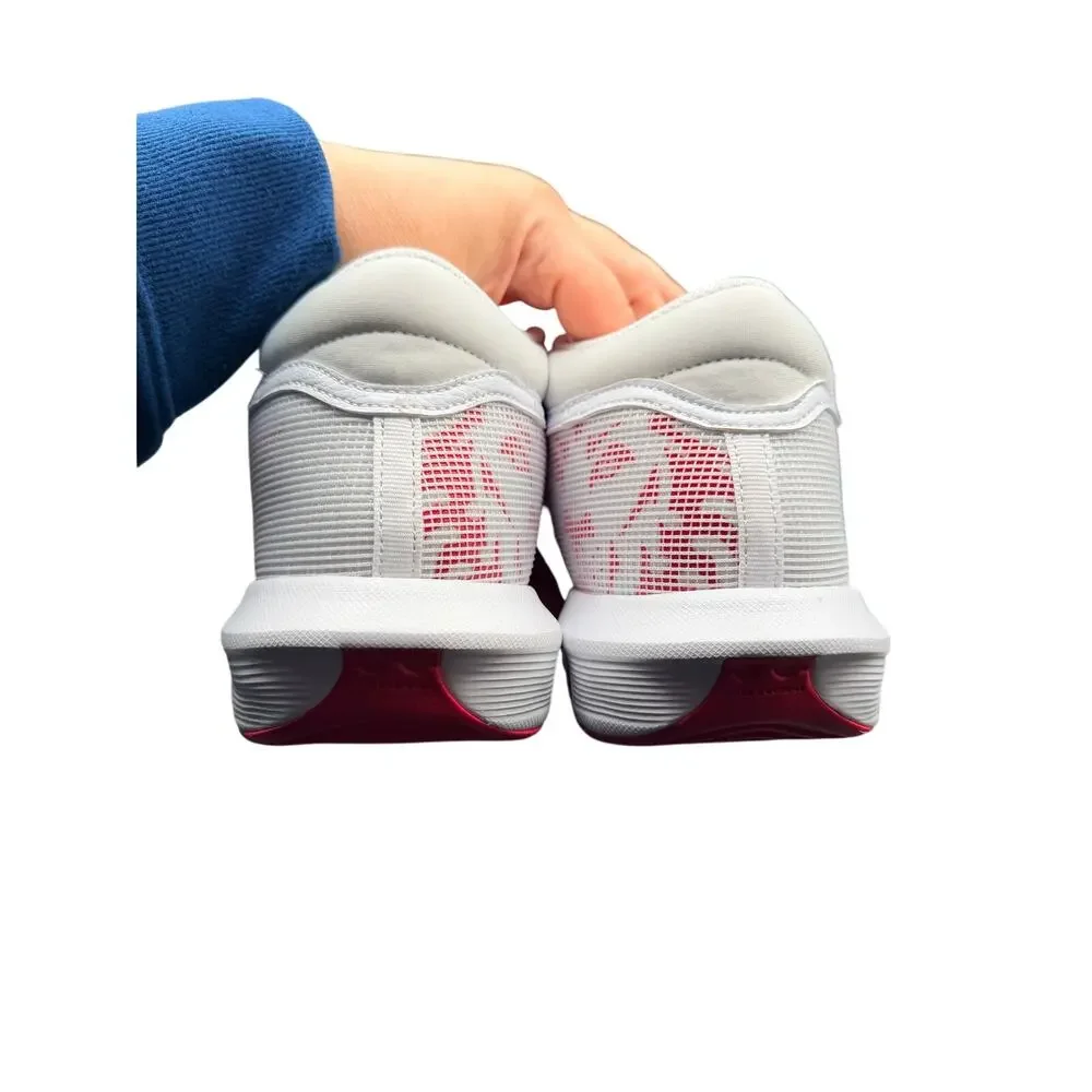 Nike LeBron Witness 8 White Pink Orange Basketball Shoes Men’s 12 NWOB